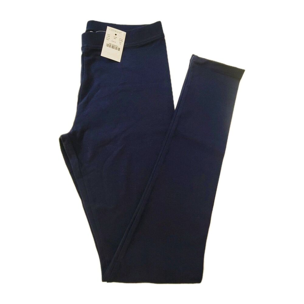Crewcuts Girls Size 16 Navy Blue Leggings Bundle Lot Of 3 NWT Cotton Stretch - Picture 2 of 4